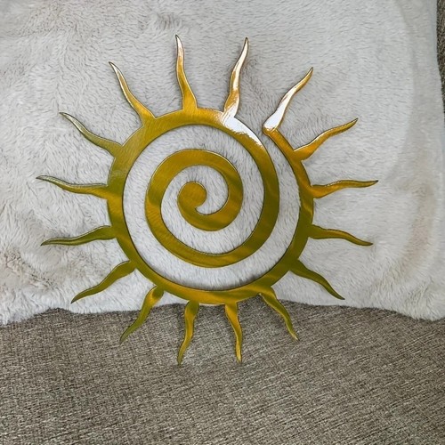 Antique metal star - wall, art