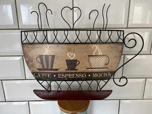 Contemporary coffee cup - coffee, metal