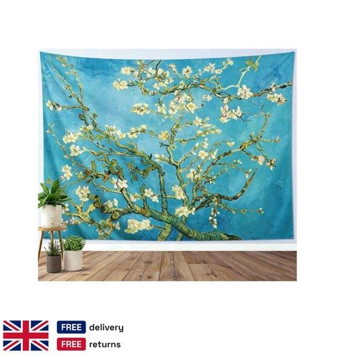 Large green floral wall - green,