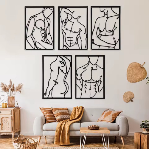 Metal wall art mens - metal,