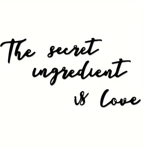 "The secret ingredient is