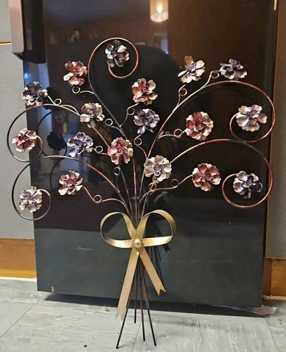 Metal wall art multicoloured - wall,