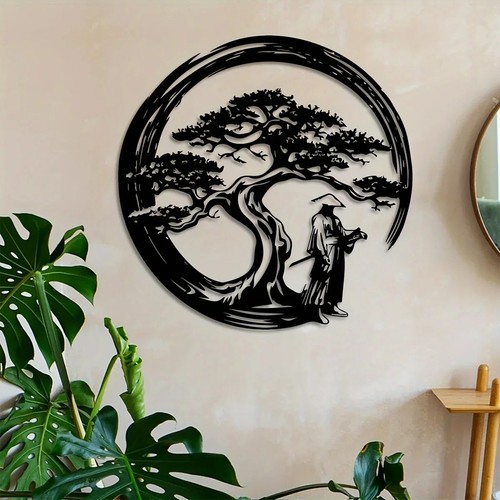 Bonsai tree torii gate metal - bonsai,