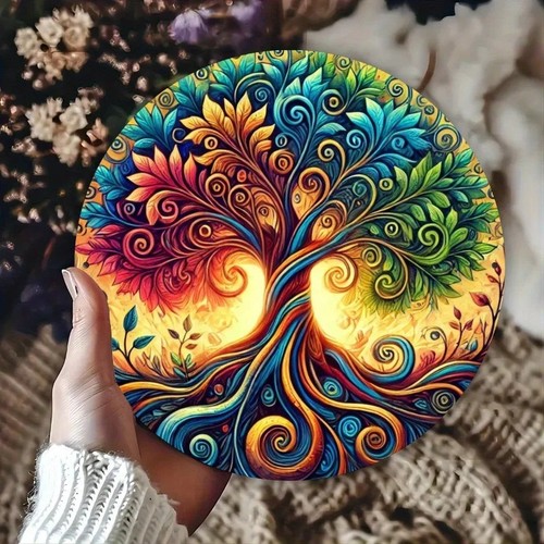 Tree life mandala metal - life,