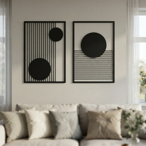Large pcs abstract metal - 2,