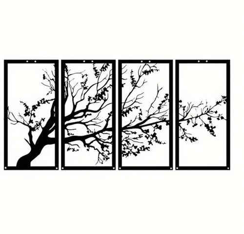 4pcs large tree - tree, life