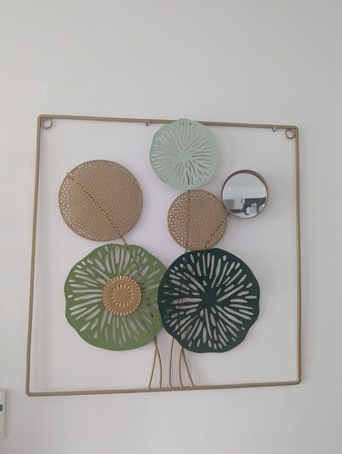Metal wall art abstract - art,