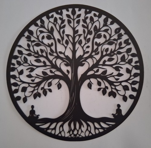 Tree life black silouette - tree,