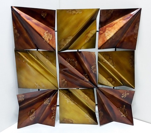 Hand made metal sculpture - made,